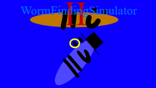 Cover image for Worm Finding Simulator II HTML edition