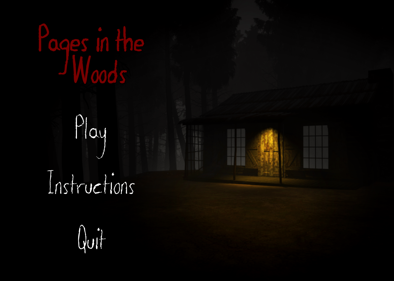 Cover image for Pages in the Woods