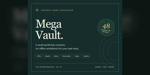 Cover image for Fantasy Game Developer Mega Vault