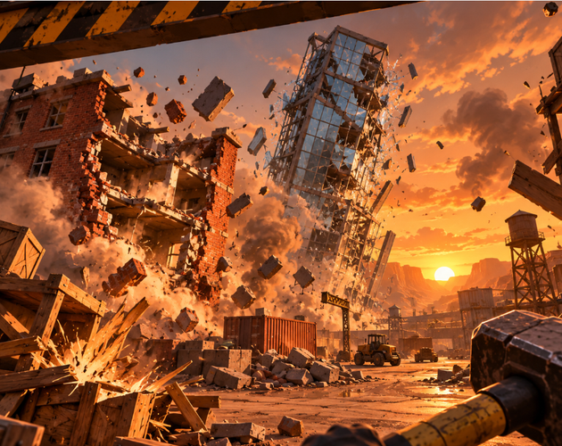 Cover image for Demolition Yard