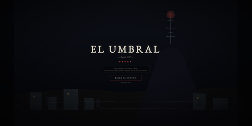Cover image for EL UMBRAL — Bogotá, 1987