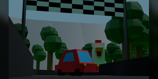 Cover image for Totaly normal car racing game
