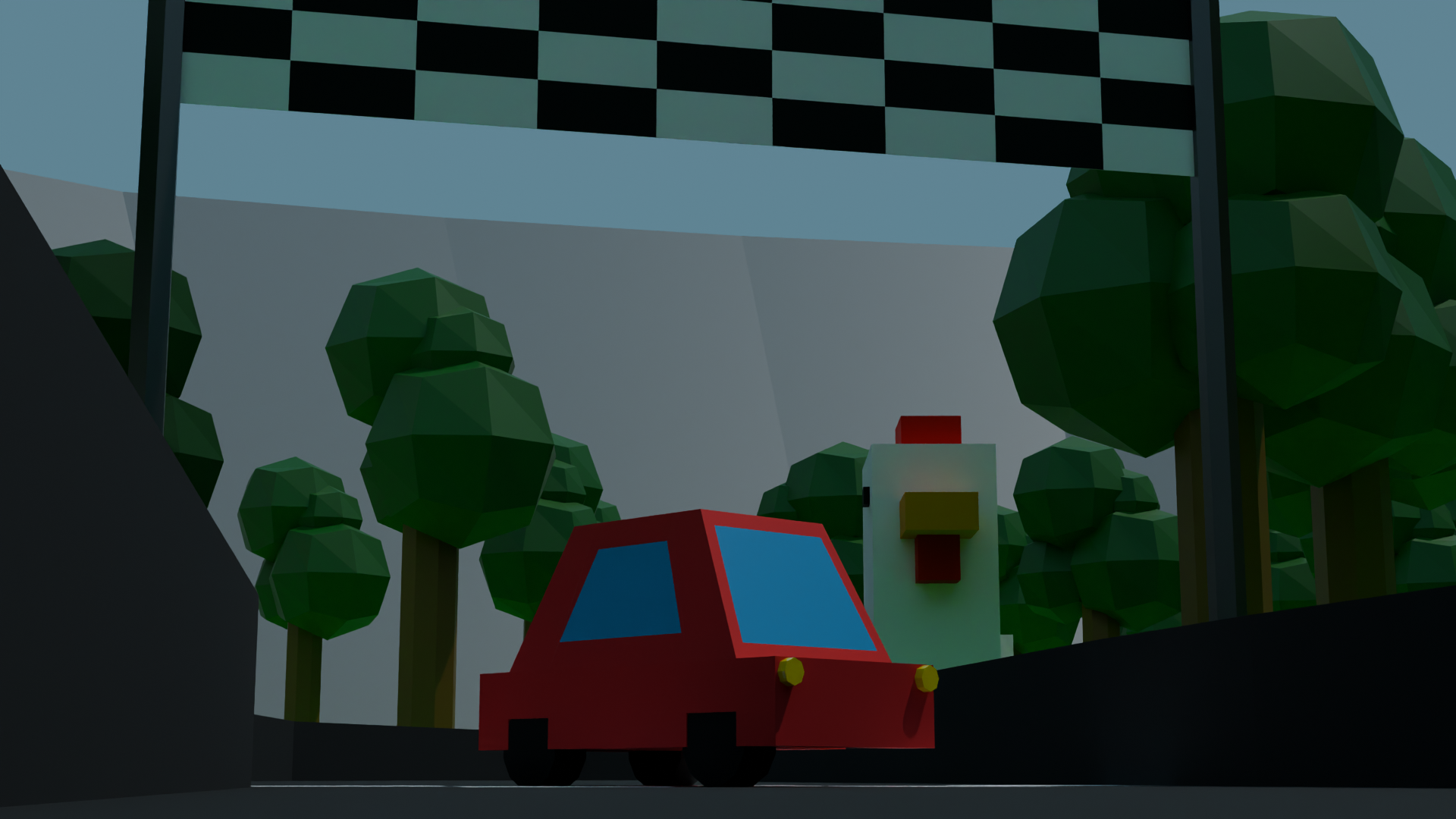 Cover image for Totaly normal car racing game