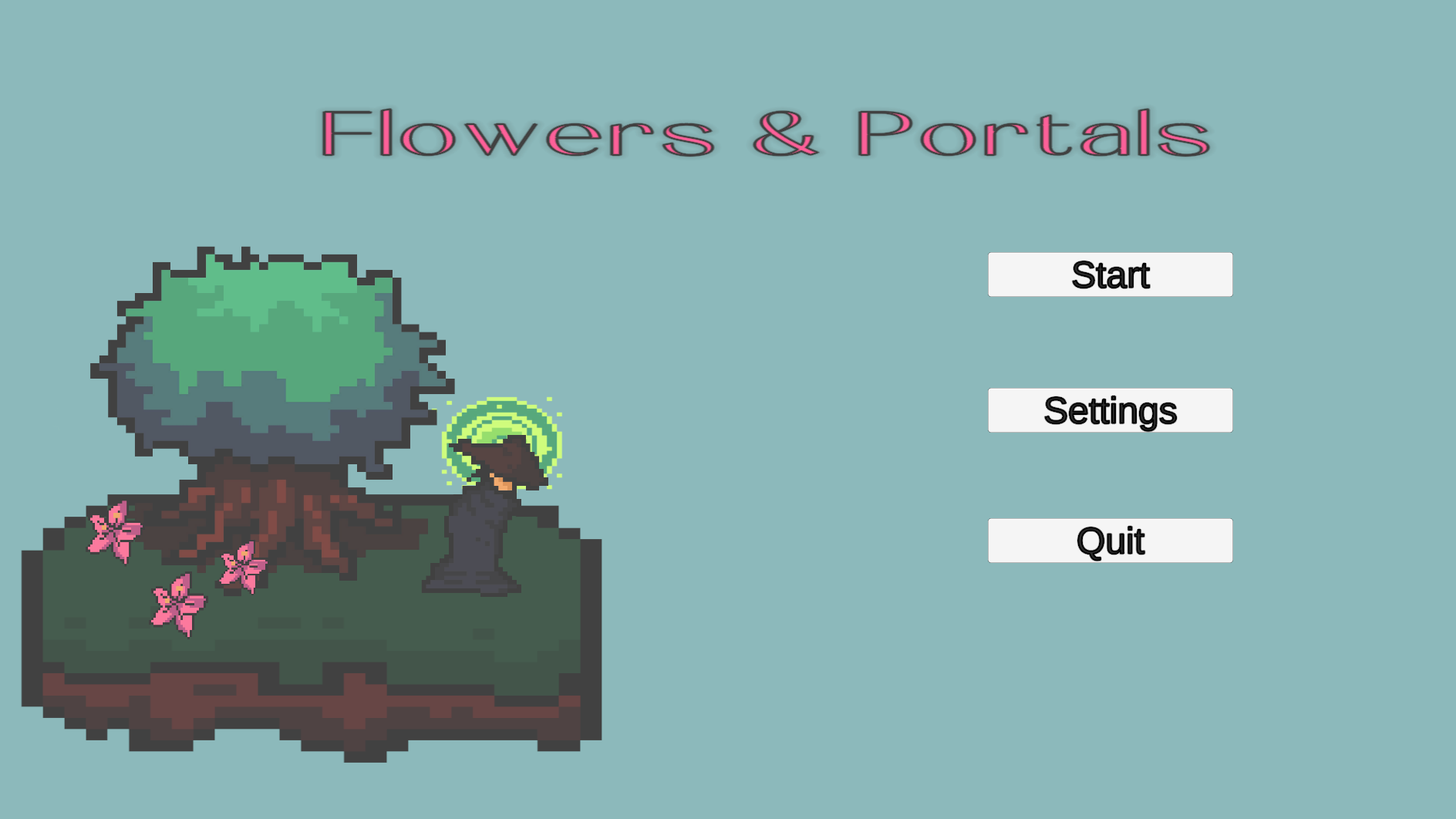 Cover image for Flowers and Portals