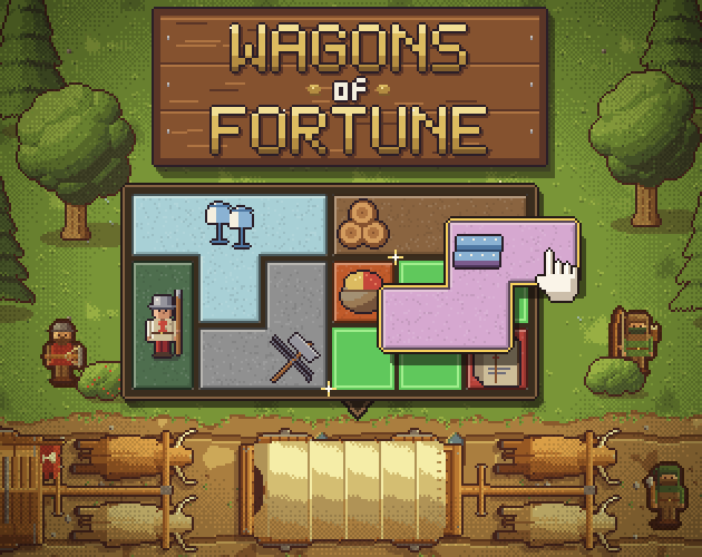 Cover image for Wagons of Fortune