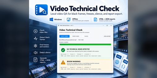 Cover image for Video Export Check