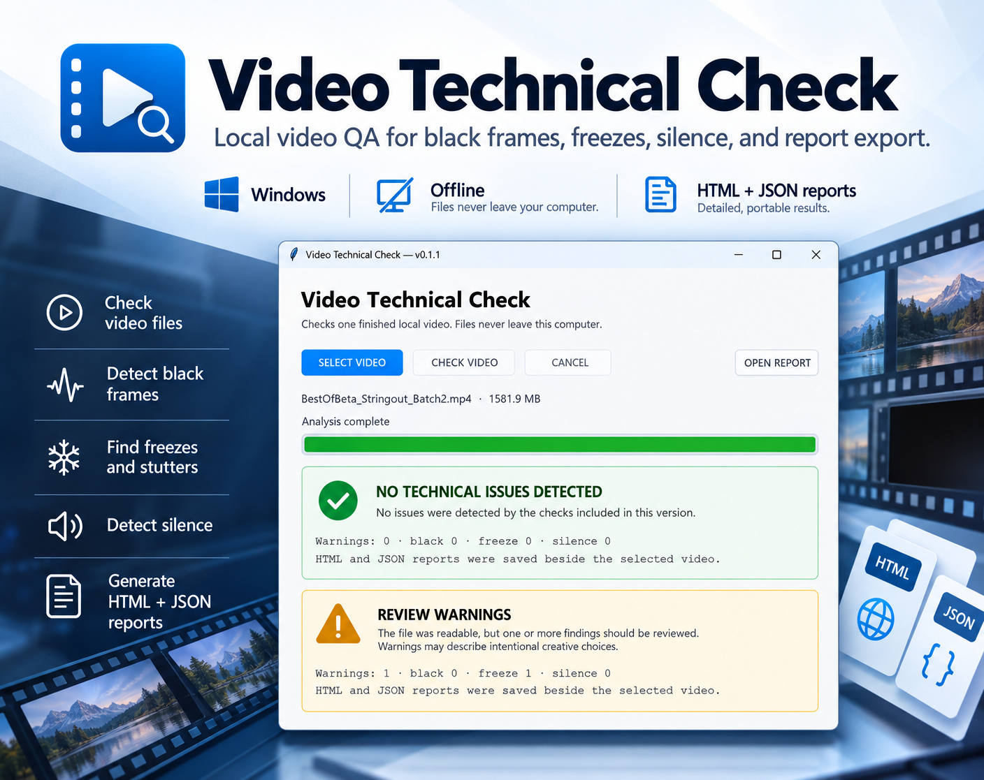 Cover image for Video Export Check