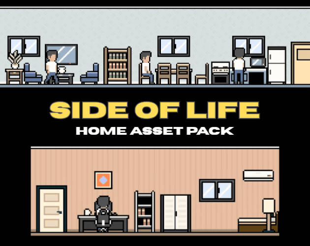 Ceiling Sprite Side of Life - Home Asset Pack by Napping Cloud Studio