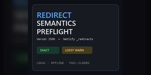 Cover image for Redirect Semantics Preflight