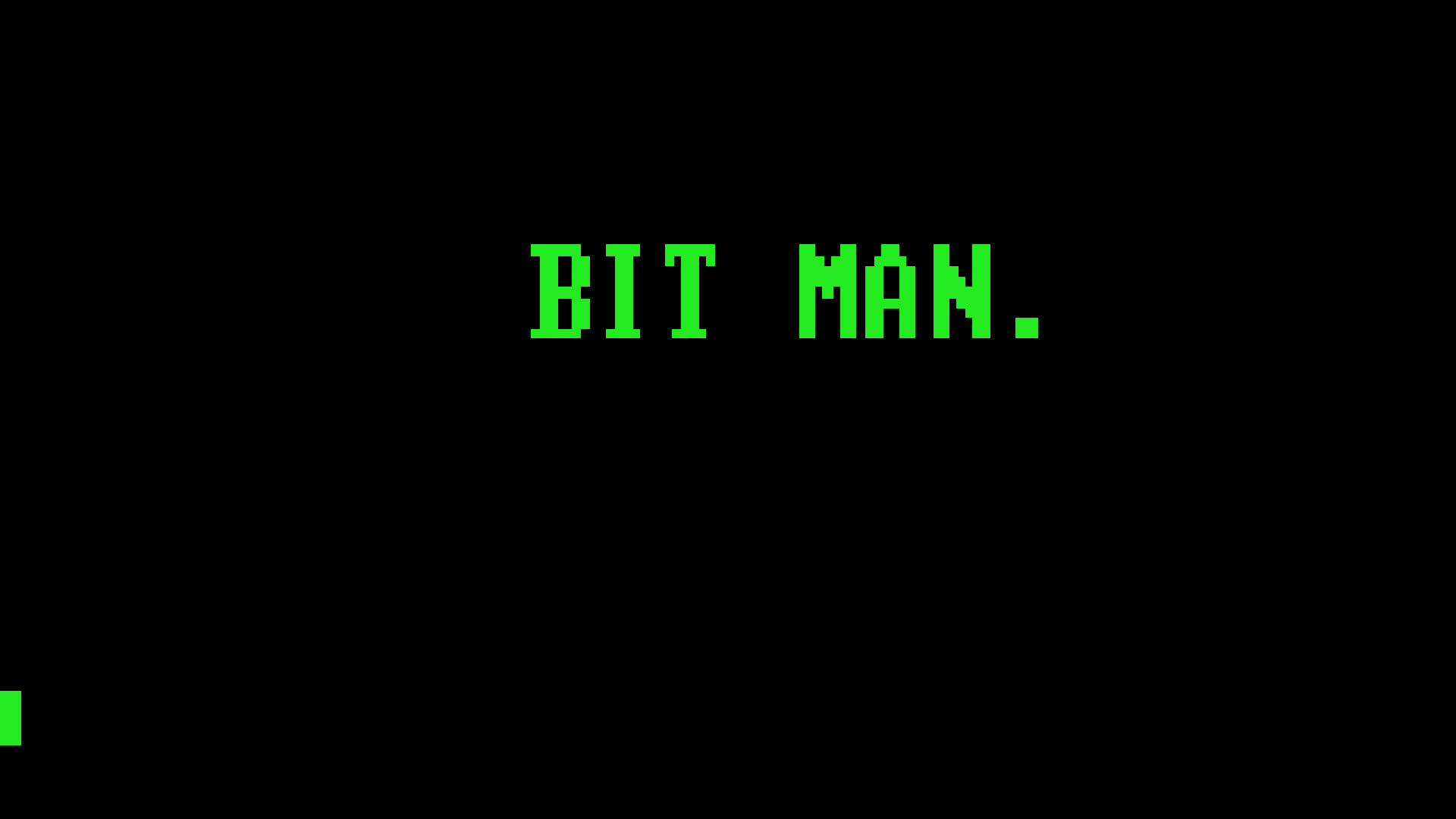 Bit Man