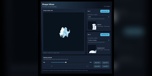 Cover image for 3D Shape Mixer Lab