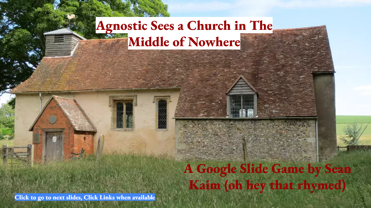 Cover image for Agnostic Sees A Church in The Middle of Nowhere