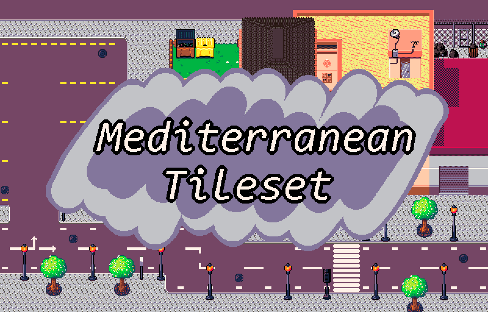 Cover image for Mediterranean tileset