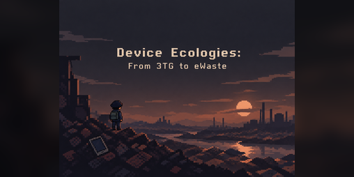 Cover image for Device Ecologies: From 3TG to eWaste
