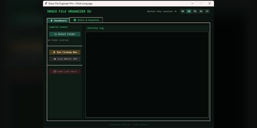 Cover image for Draco File Organizer Pro+ (EU Edition)