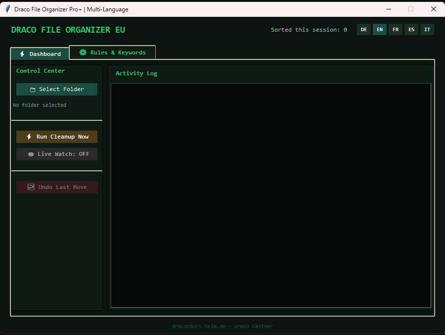 Cover image for Draco File Organizer Pro+ (EU Edition)