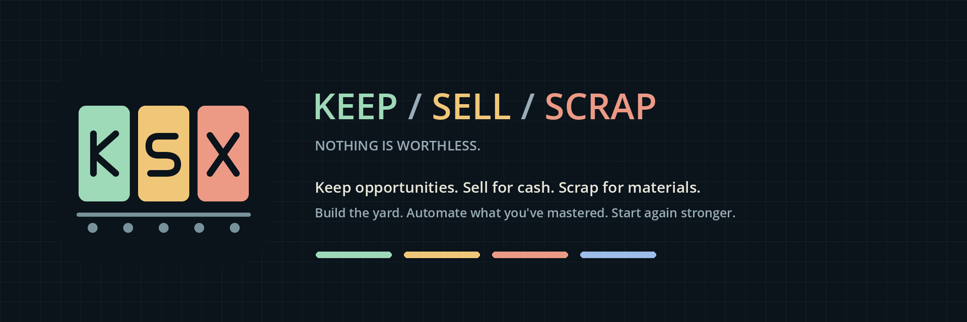 KEEP / SELL / SCRAP