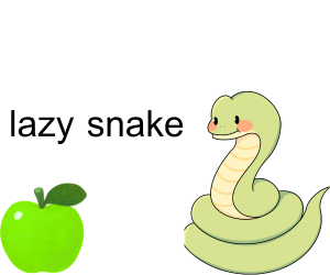 Cover image for lazy snake