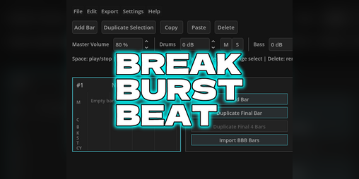 Cover image for BREAK BURST BEAT