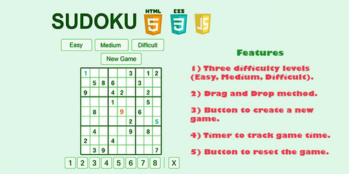 Cover image for Sudoku Master – HTML5 Puzzle Game