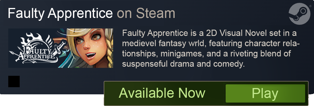 Faulty Apprentice Steam Page
