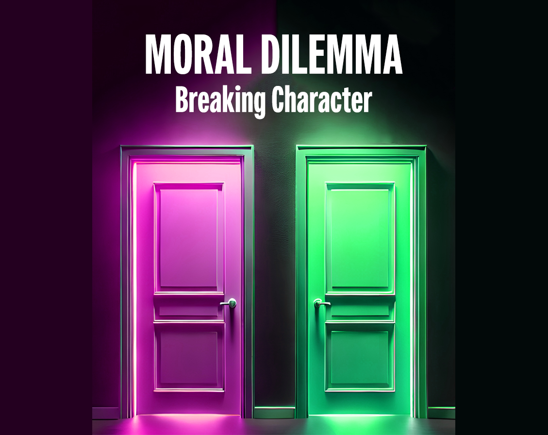 Cover image for Moral Dilemma: Breaking Character