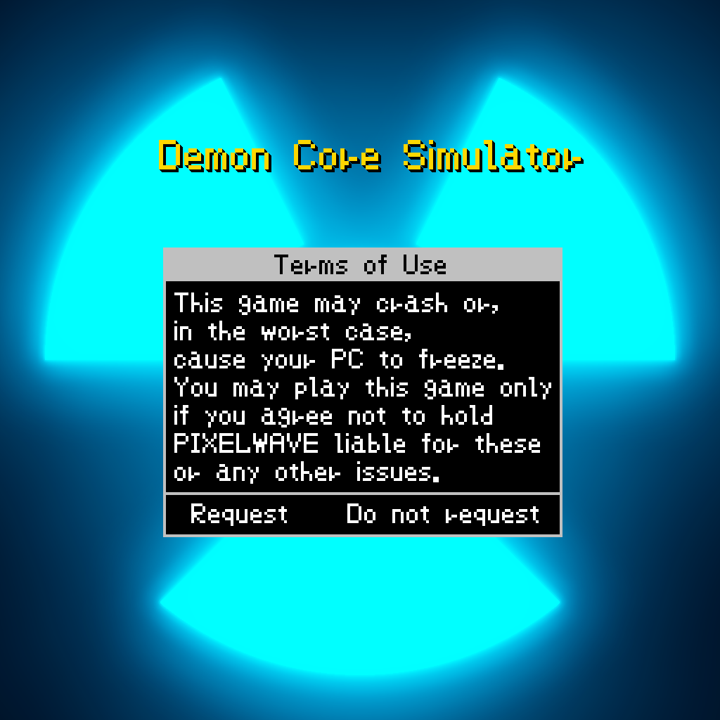 Cover image for Demon Core Simulator