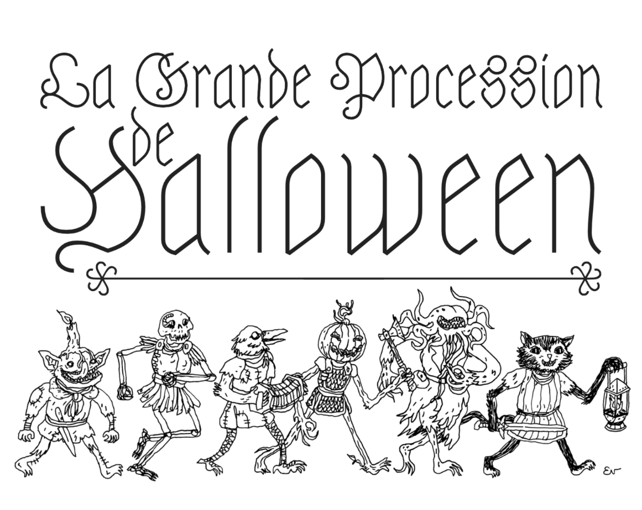 Cover image for La Grande Procession de Halloween