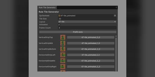 Cover image for Unity RuleTile Generator