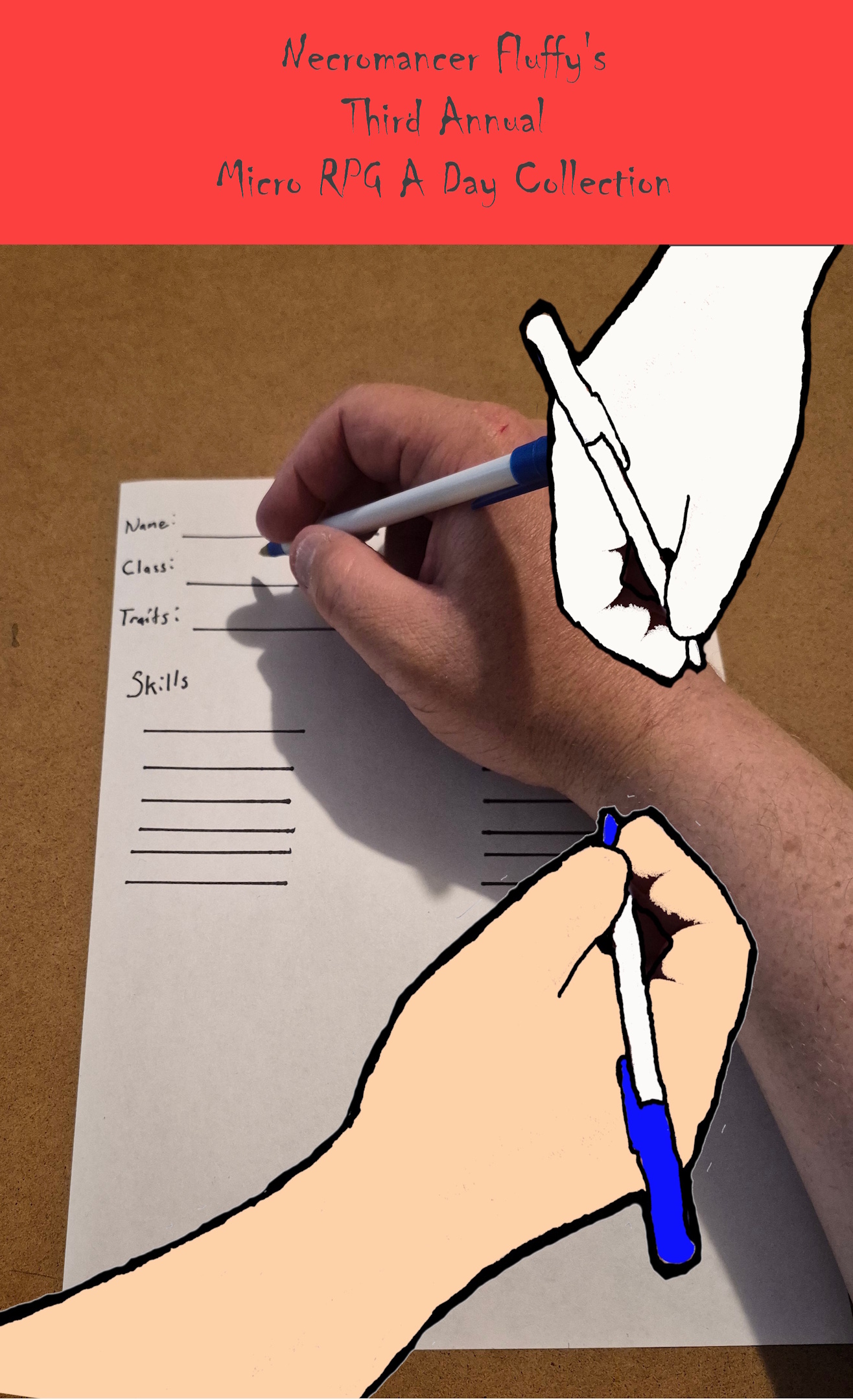 Cover image for Necromancer Fluffy's Third Annual Micro RPG a Day Collection