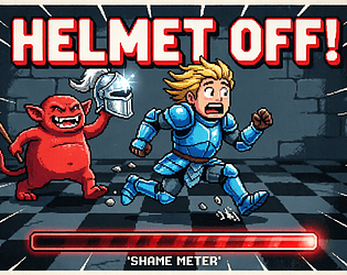 Helmet Off!