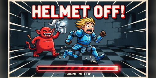 Cover image for Helmet Off!