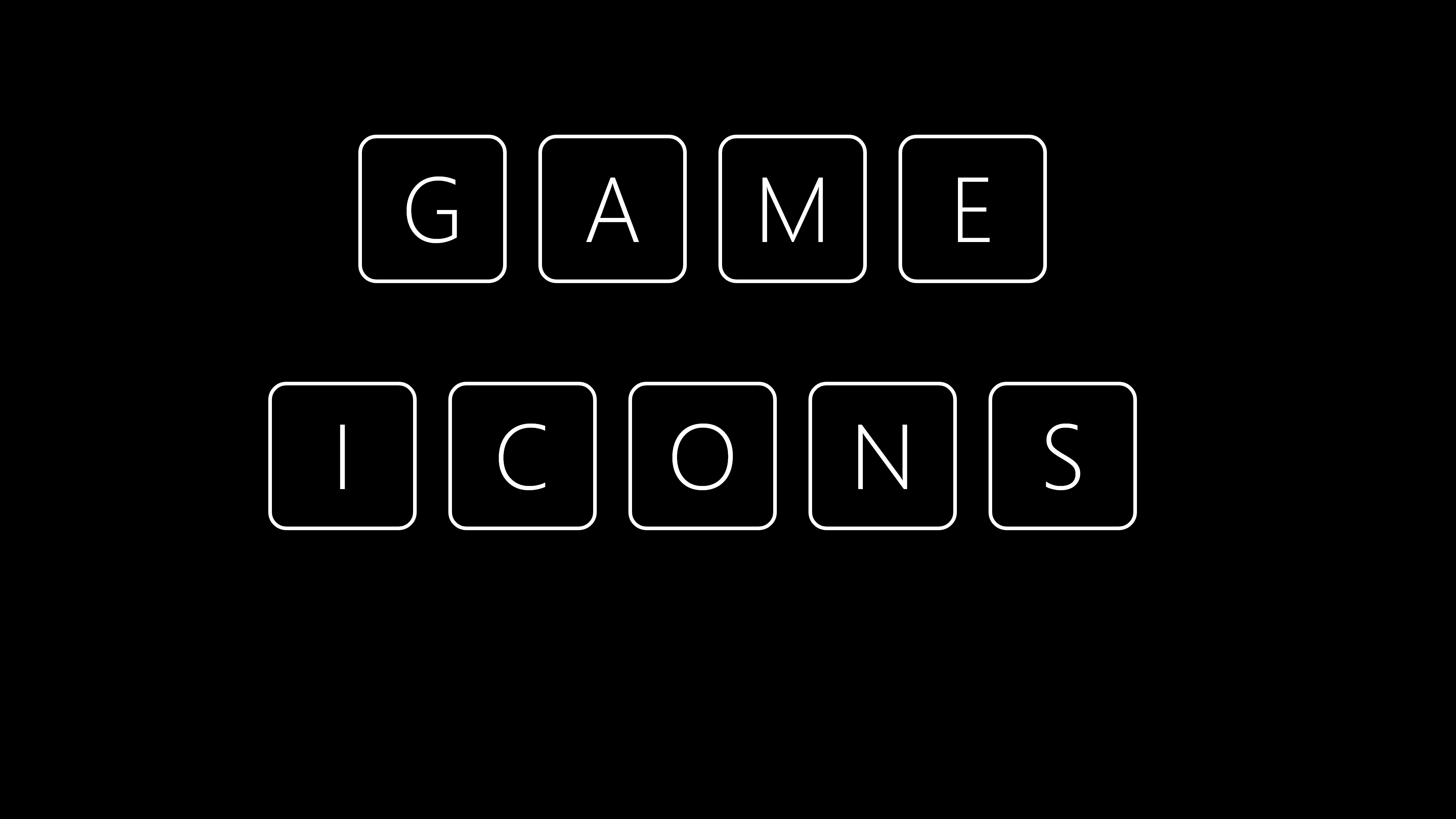 Free Game Control Icons