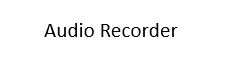 Cover image for Audio Recoder