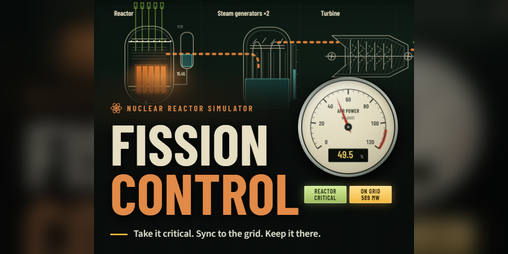 Cover image for Run a nuclear reactor control room.