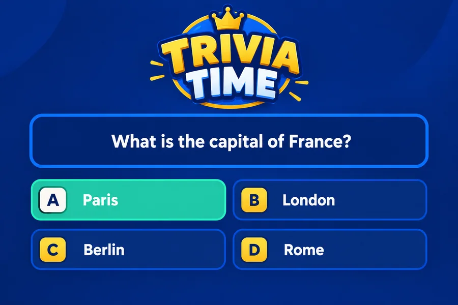 Trivia Time - TikTok Live Interactive Game