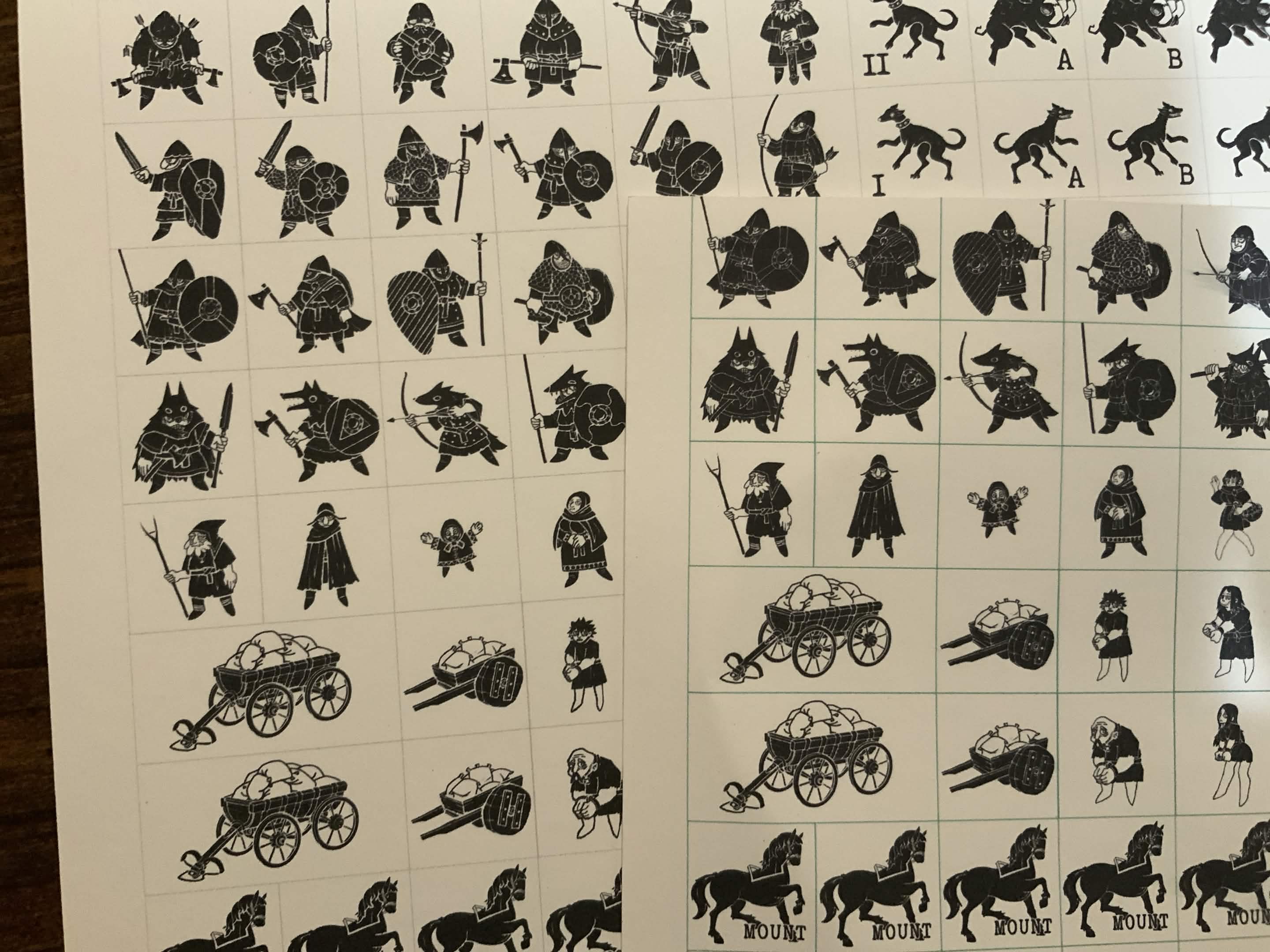 Cover image for Paper Minis: Vikingr