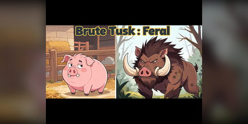 Cover image for Brute Tusk: Feral