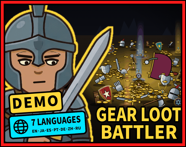 Cover image for Gear Loot Battler - DEMO
