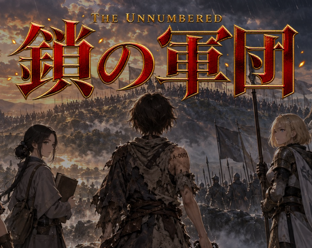 Cover image for THE UNNUMBERED 鎖の軍団（日本語版）