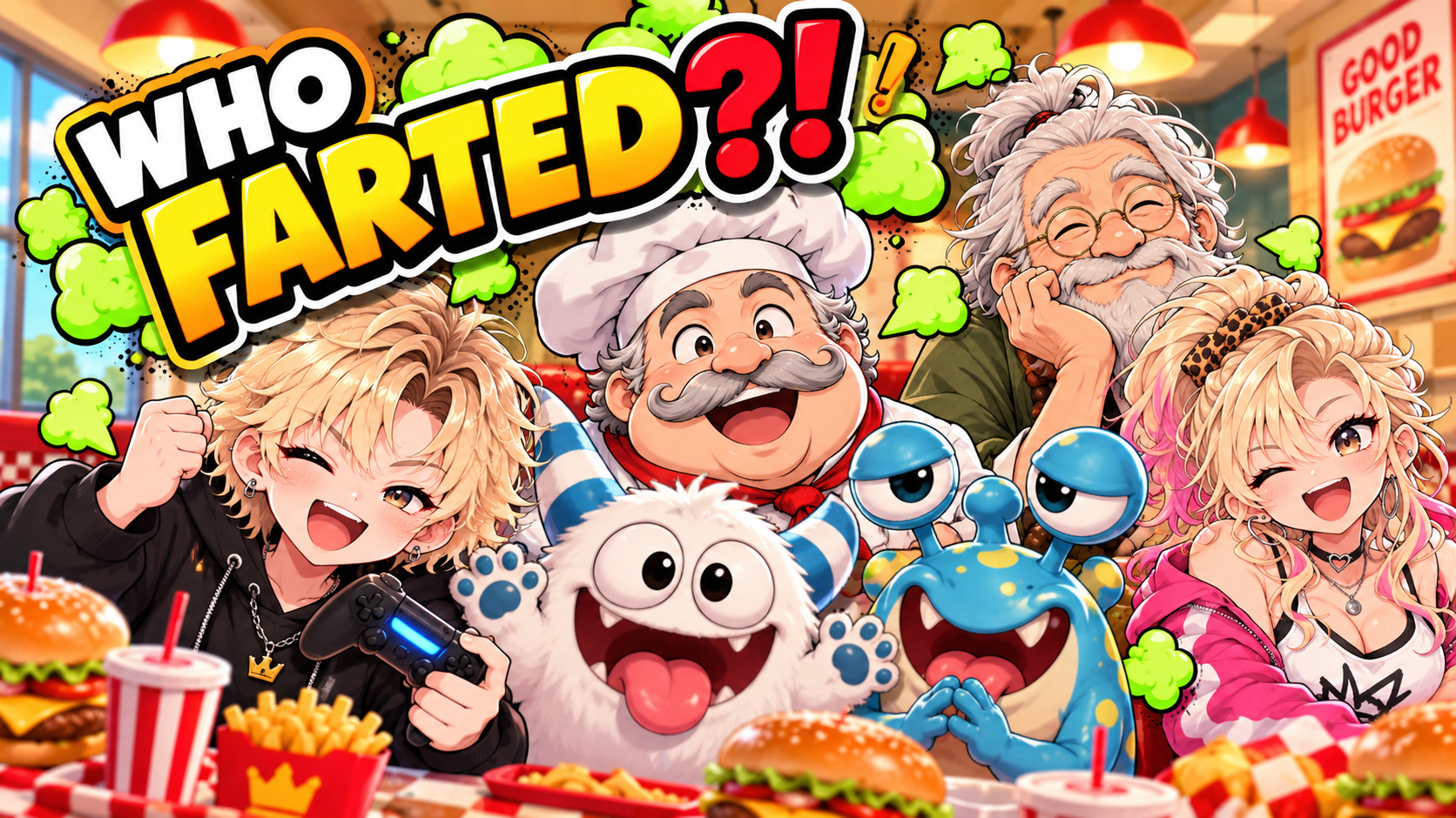 Cover image for WHO FARTED?!