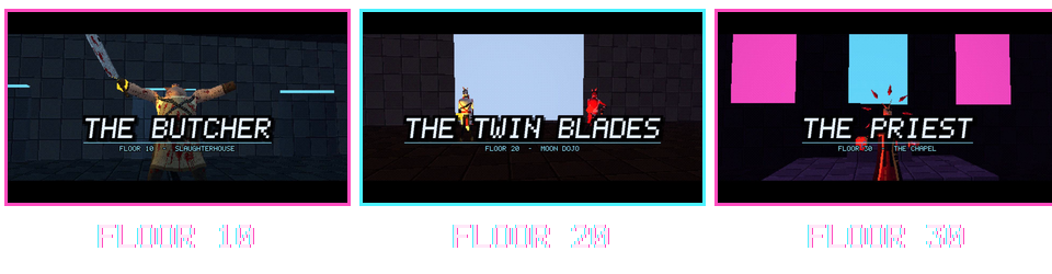 The Butcher, The Twin Blades, The Priest