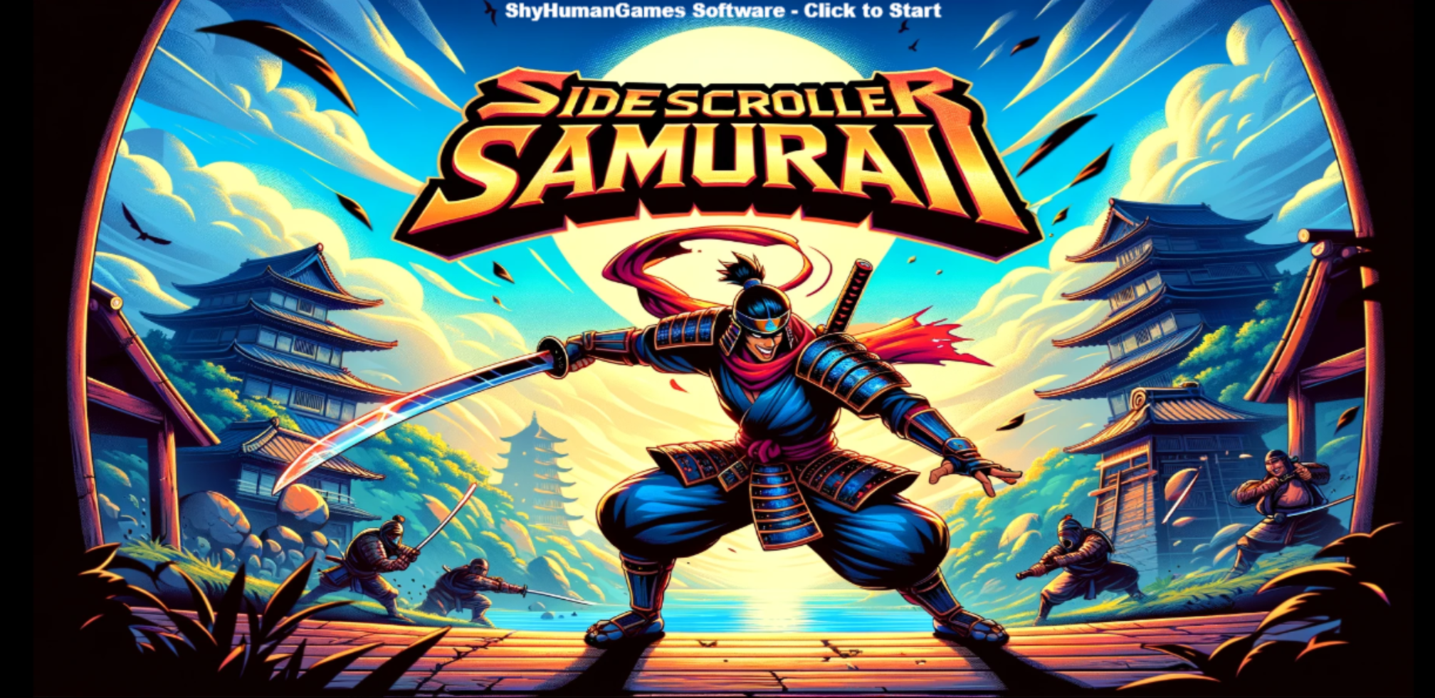 Cover image for ShyHumanGames - SideScrollerSamurai