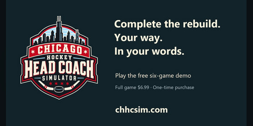 Cover image for Chicago Hockey Head Coach Simulator — Free Demo
