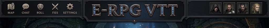E-RPG VTT — Sua mesa de RPG, pronta para novas aventuras
