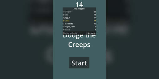 Cover image for Dodge the Creeps x CheddaBoards
