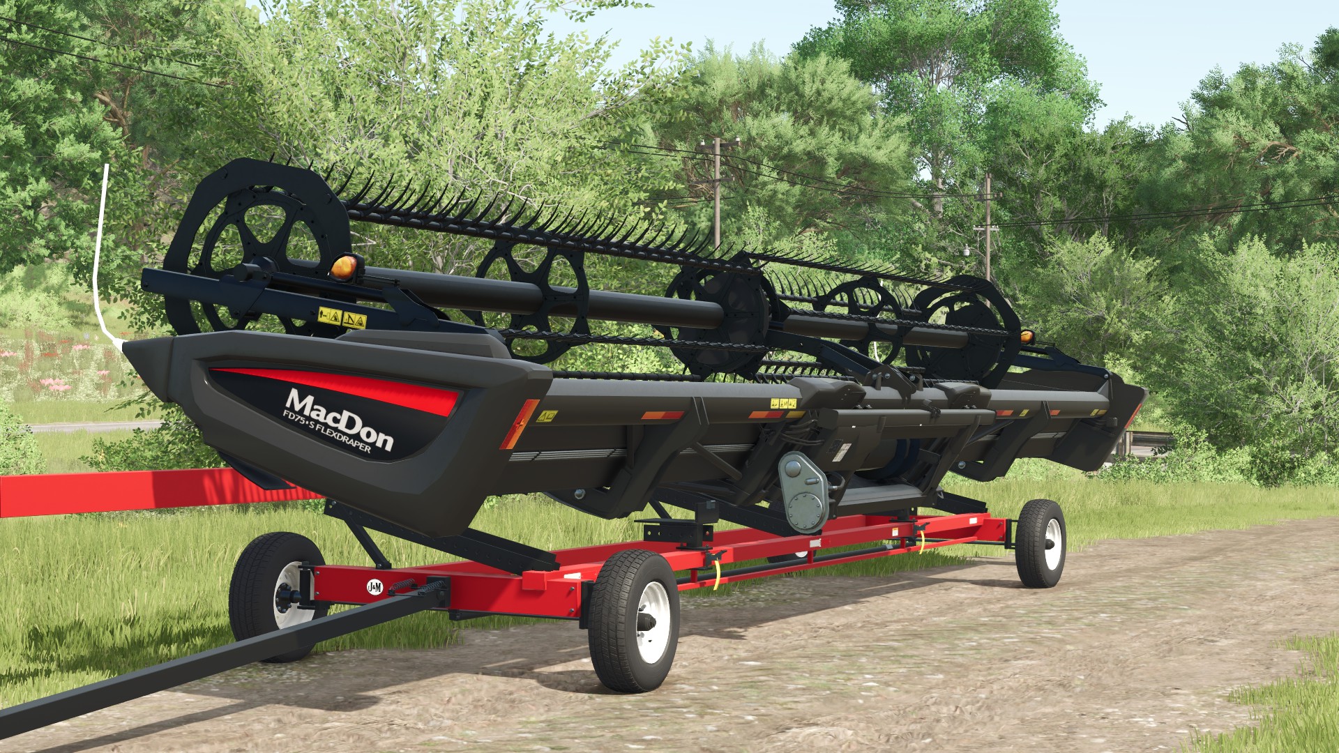 Cover image for FS25 MacDon FD75 Series