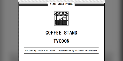 Cover image for Coffee Stand Tycoon