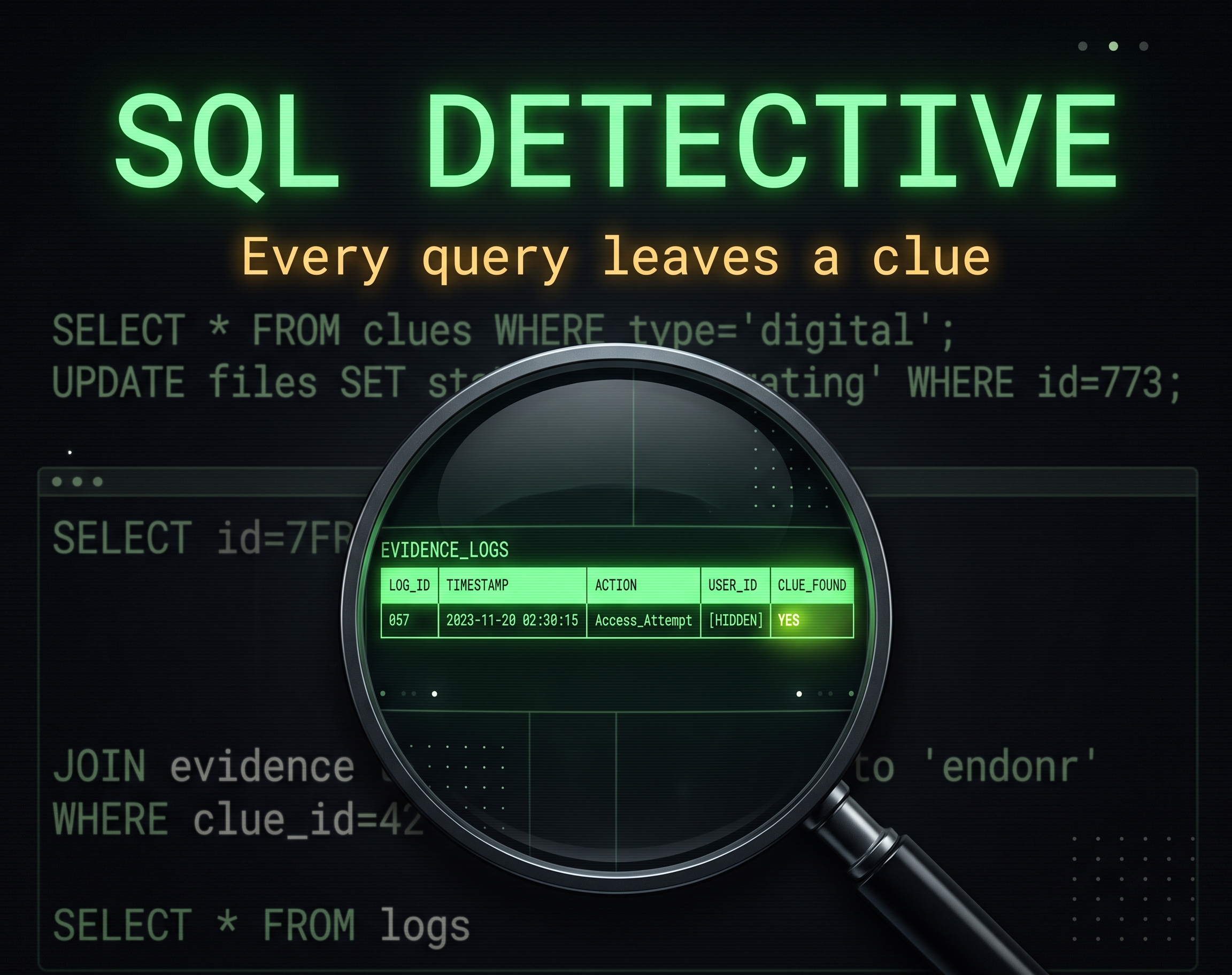 SQL Detective by Lawnat