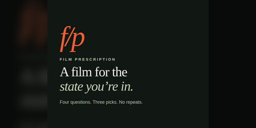 Cover image for Film Prescription